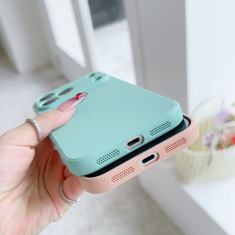 16E Soft Liquid Silicone Cases For Iphone 17 Air 16 15 14 Plus 13 12 Pro Max 11 XS XR X 8 7 6 6S Phone17 Rubber Shockproof Microfiber Cushion Ultra-th