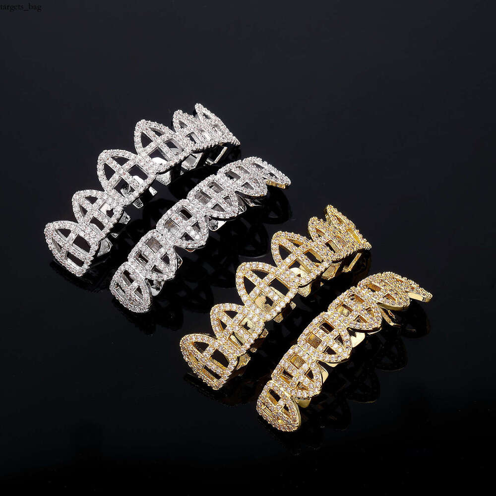 Hip-Hop Style Personality Cross Hollow Full Dia Grid Precision Zircon Bracelet New Arrival