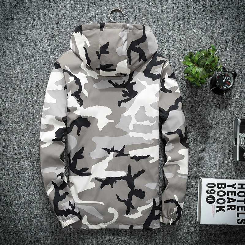 Mens New Camo Jackets 2023 Spring Autumn Casual Coats Hooded Jacket Camouflage Fashion Mens Outerwear Brand Clothing 5XL W250809