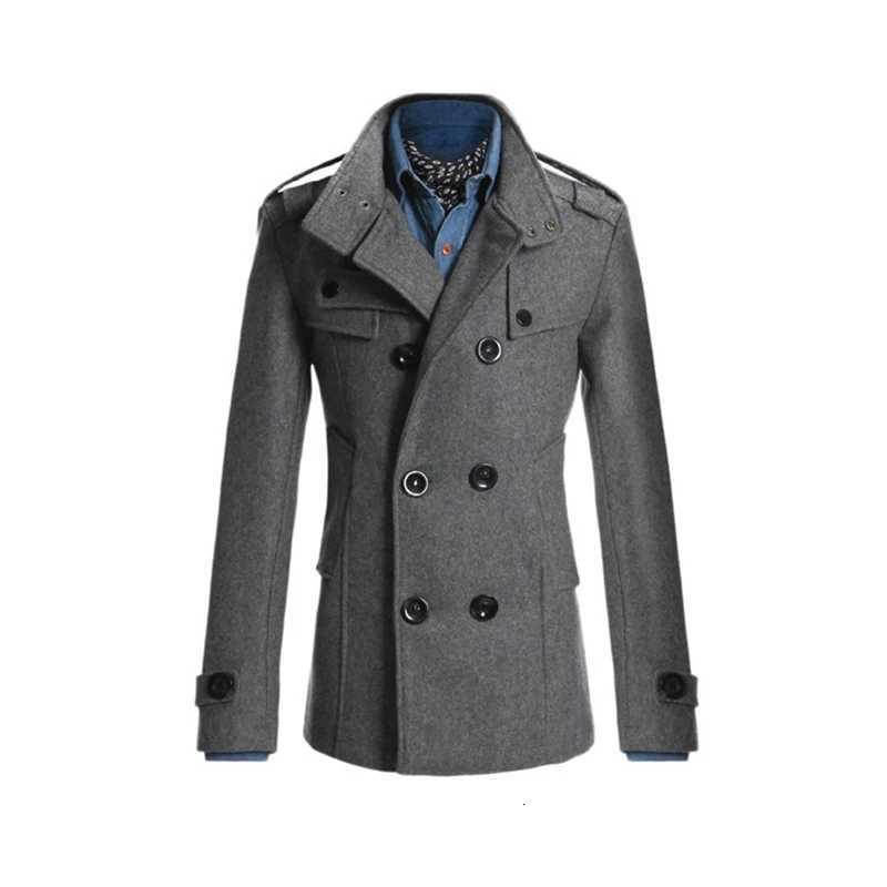 2025 Brand New Mens Jackets Wool Overcoat for Men Long Suit Woolen Windbreaker Men Coat Outer Wear Men Jacket Clothing XJ250809