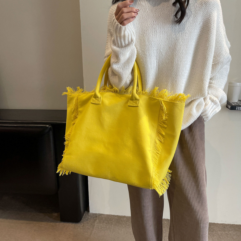Free Luxury Bag Shipping Designer Bag Cross-border Large Capacity Women's Tote Bag Versatile Underarm Bag Spring New Simple Fashion Class Commute