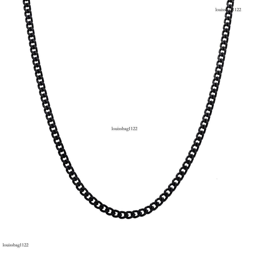 Gold-Plated Sterling Silver Necklace Women's Bracelet Cuban Non-Fading Chain Jewelry
