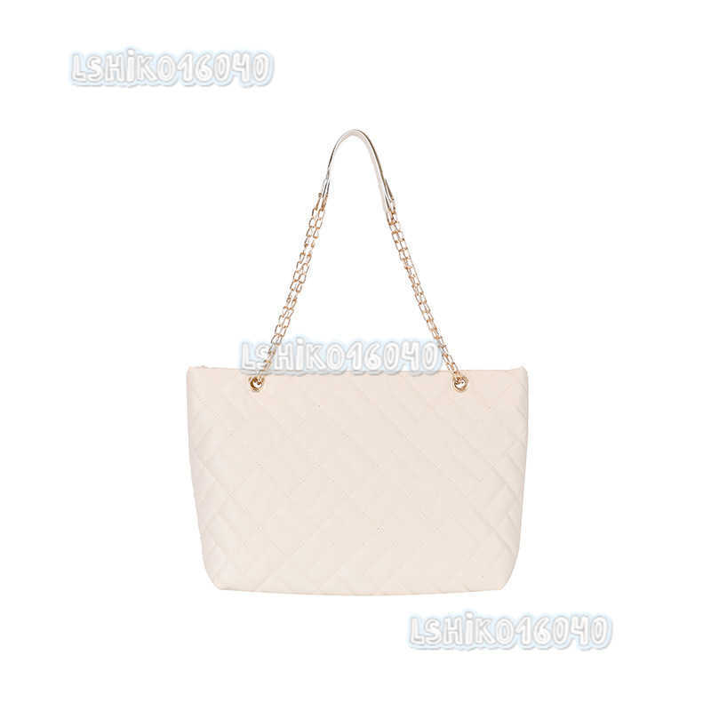 Womens Bag Light Niche Large Capacity Lingge Chain Tote Bag Womens Shoulder Bag H250808