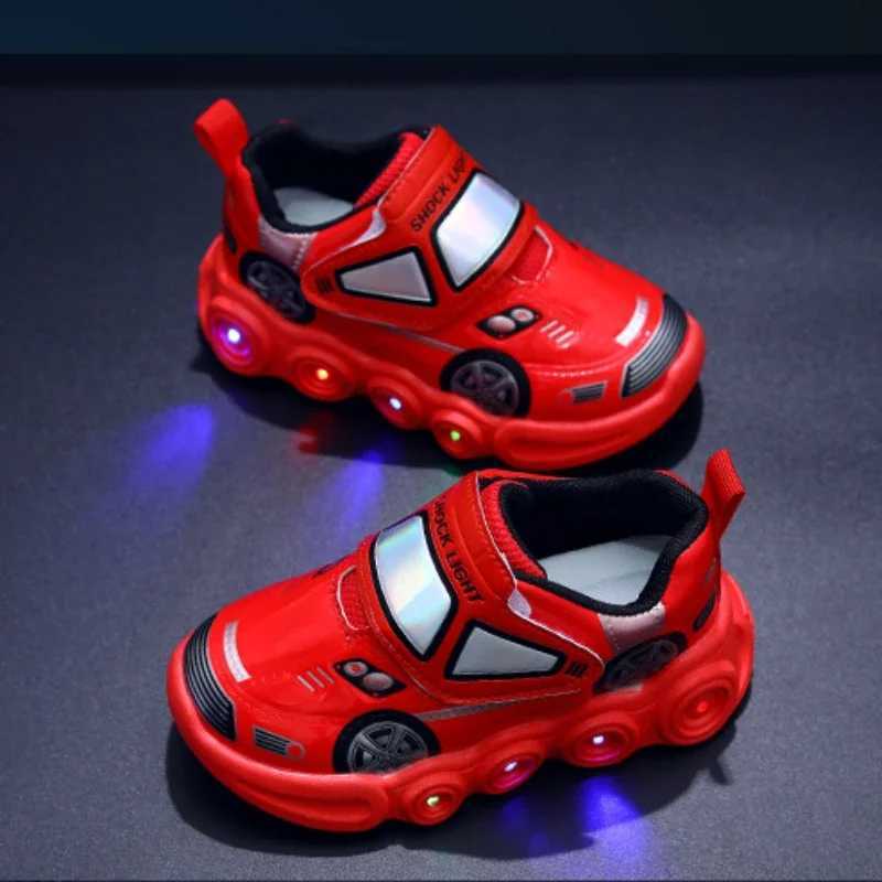 06 Years Children Glowing Kids Luminous Boys Girls Led Lighted Sneakers Toddler Outdoor Casual Shoes H260130