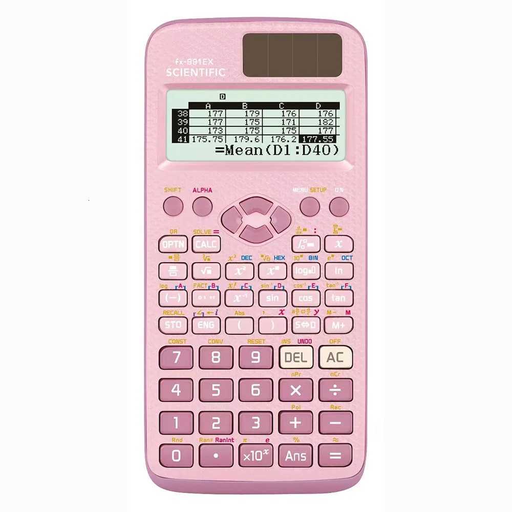 Digit Calculator For Fx-991es Scientific Calculator Calculadora Calculatrices Engineering Scientific Calculator With Cover W250809