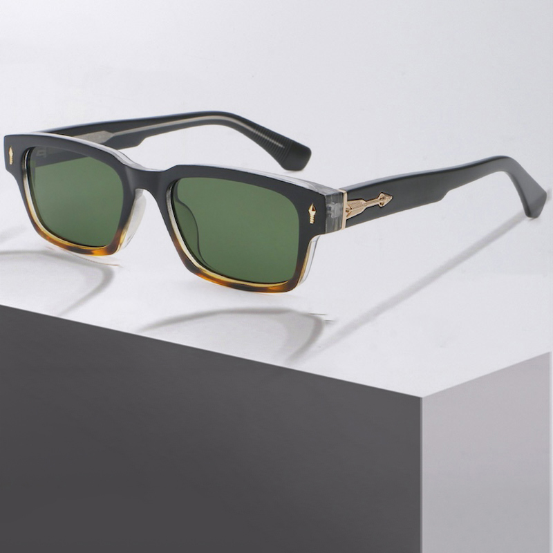 Small Square Sunglasses Vintage Steampunk Men Women Cyberpunk Thick Glasses Clear Retro Goggles Gothic Y2K Futuristic Cool INS Niche High-end Sturdy M