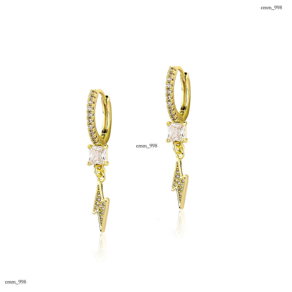 Vintage High-End Lighing Creative Fashion Versatile Drop Earrings New Style