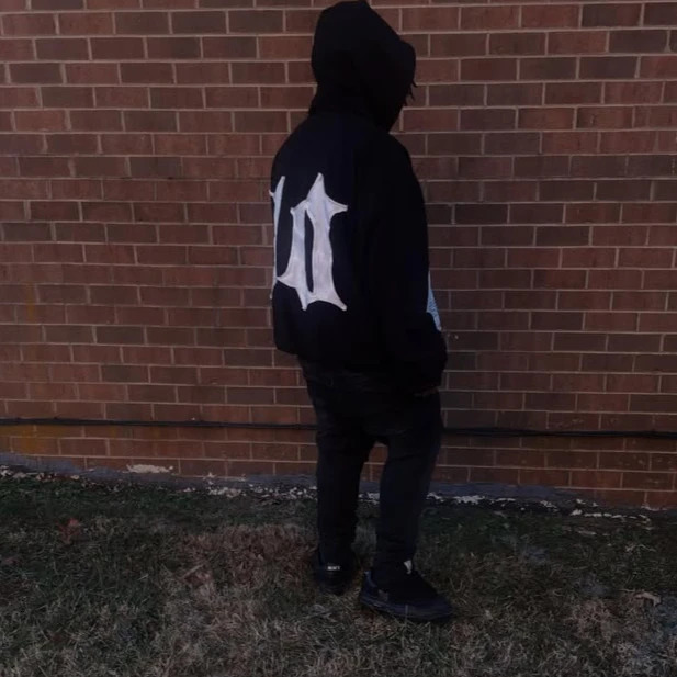 Vintage TENTH SERIES Hoodies Y2K Clothes Mens Patchwork Embroidery Oversized Pullover Sweatshirts Casual Jackets y250729