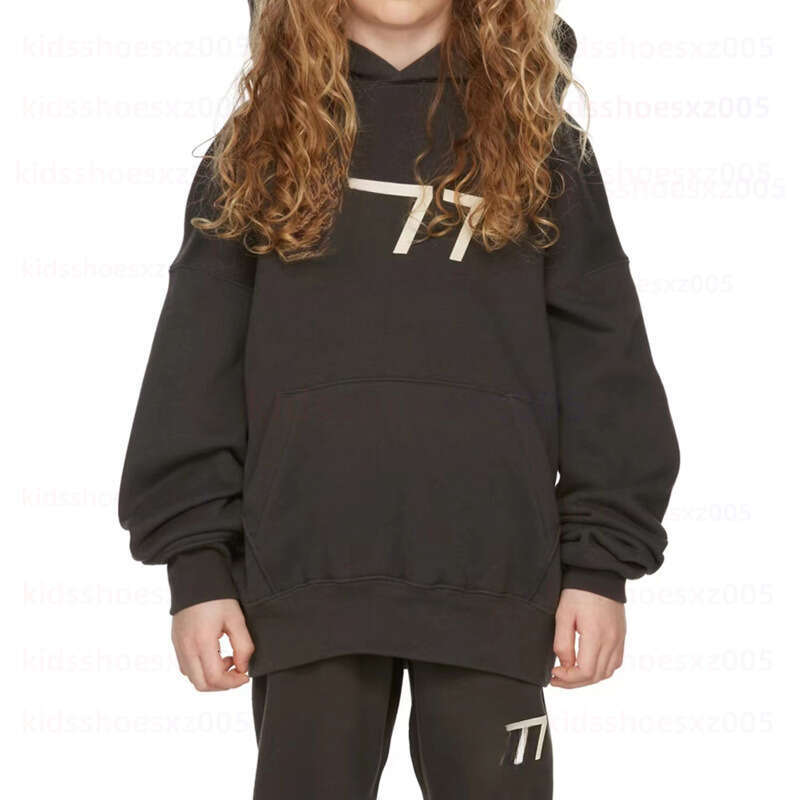 Essentialsas Hoodie Kids Hoodie Essencial Messenger Designer T-shirt Puffer Jacket Purple Jean Childrens Kids Clothing Boys Girls Sweatshirt Toddler Pullover