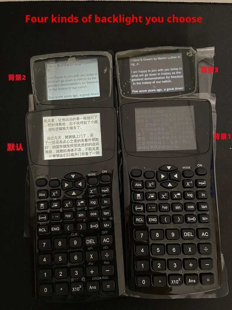 New Fashion Student Magic Mp4 Player Calculator With Mp4 Calculator Supporting Multi Languages E-Book Text Image Music Video W250809