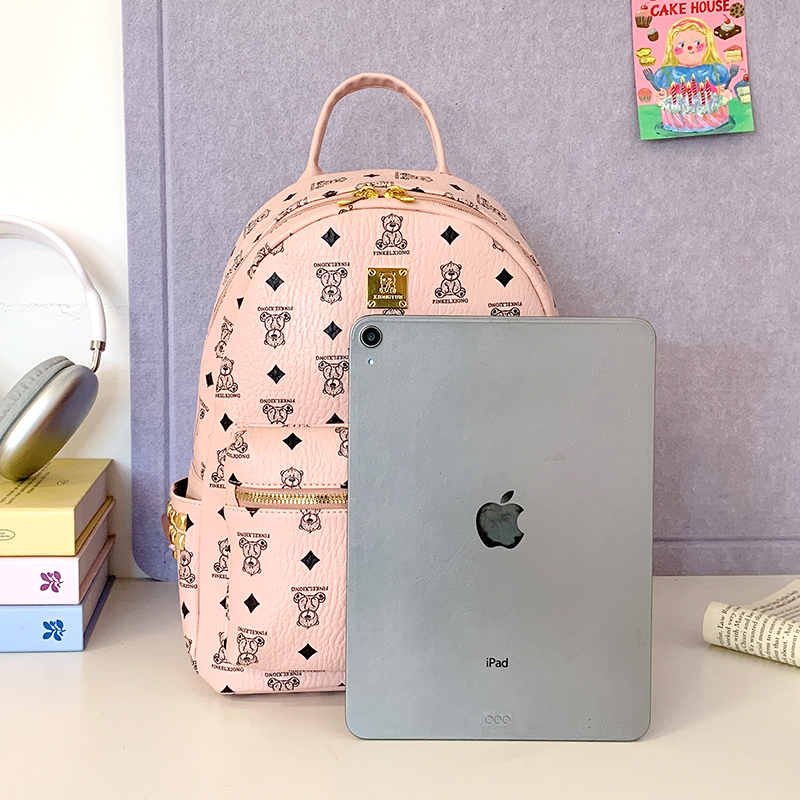 2025 New Fashionable and Versatile Backpack, Stylish PU Leather Book Bag for Women, Outdoor Travel and Commuting Backpack