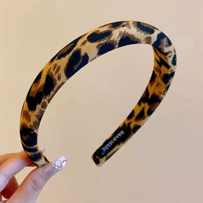 1/3pcs 1.5/2/3CM Chic Leopard Print Band With Sponge Padding for Women Girls Daily Use Fashion Comfortable Hair Accessory Y250809