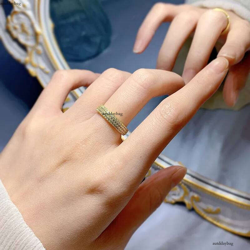 Choucong Ins Top Sell Wedding Rings Jewelry Genuine 100% S Sterling Sier Pave White Sapphire CZ Dia Party Stack Women Engagement Band Ring Gift