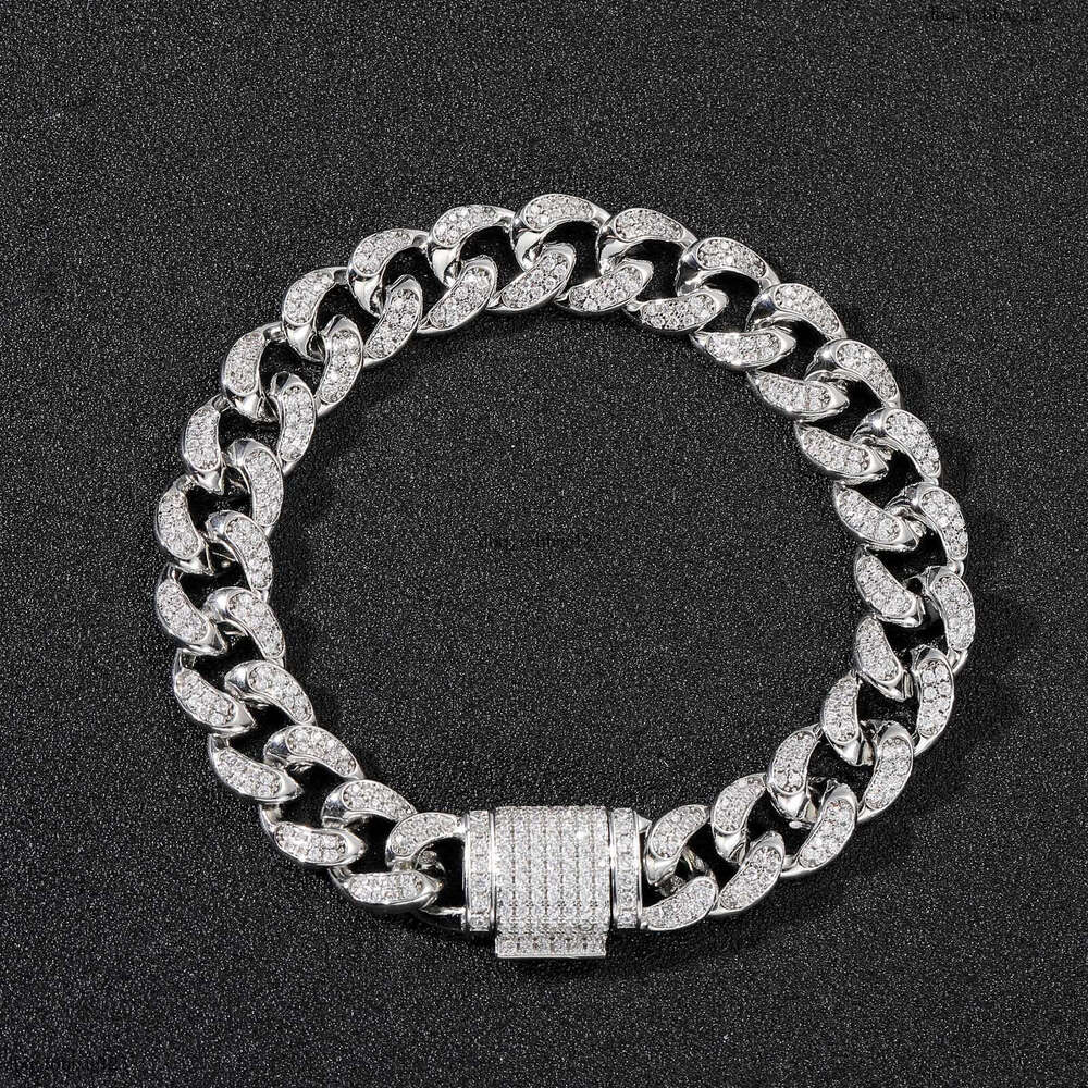 12mm Cuban Chain Classic Style Men's Personality Necklace Hip Hop Accessories