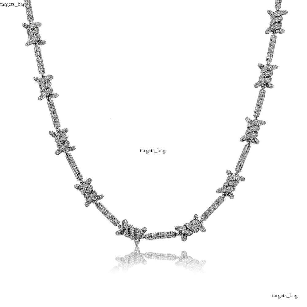 Hip Hop Color-Retaining Iron Wire Thorn Chain Necklace Men's Versatile Personality Bracelet Women's