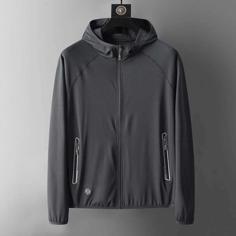 50+ Summer UV Protection Hoodie Unisex Breathable Ice Silk Outdoor Sports Couple Beach Street Style Lightweight Jacket W250809