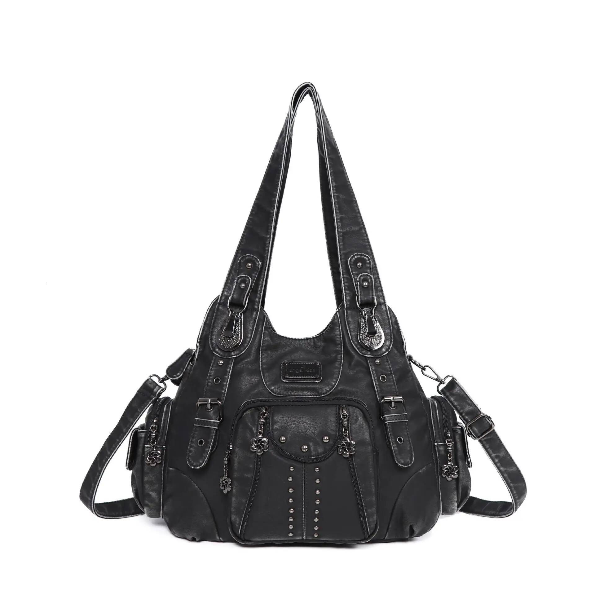 2025 Bag Women Fashion Handbags Women Shoulder Bags PU Leather Handbag Female Satchel Big Shoulder Purse Bag bolsa feminina