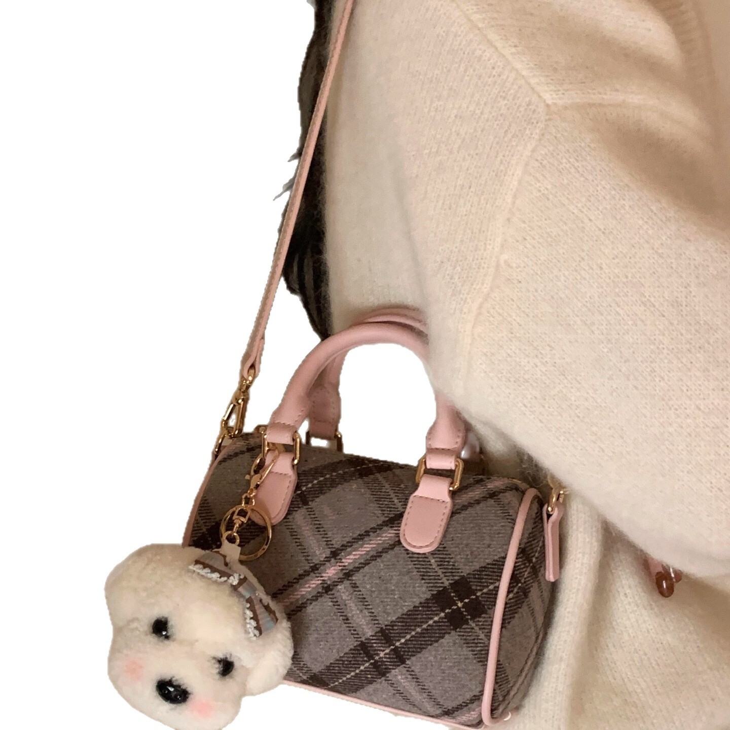 2025 Autumn New Minimalist bag Handbag New Small Handbag Cute Pendant New Crossbody Bag women s Autumn New Designer Bag Women s Shoulder Bag