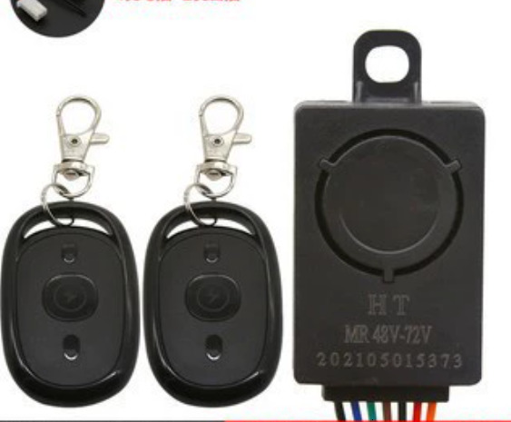 Smart Electric Scooter Bicycle Security Anti Lost Remote Control Detector Alarm 36V-72V 125dB E-Bike Anti-theft Alarm System