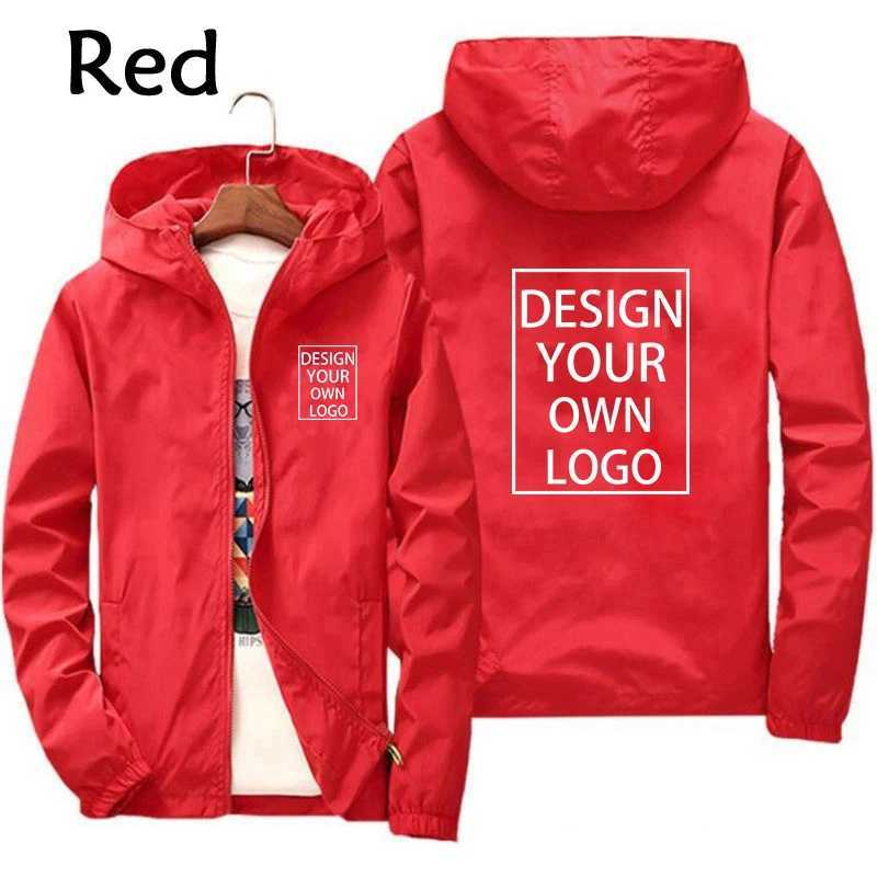 Customized Autumn and Winter Mens Hot Printed Hoodie Zipper Sweatshirt Hooded Jacket Outerwear Tops Coat W250809