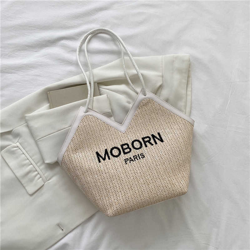 Free shipping designer bags Womens Autumn New Leisure Large Capacity Small Fashion Shoulder Tote Bag Simple Underarm Weave casual and fashionable bags