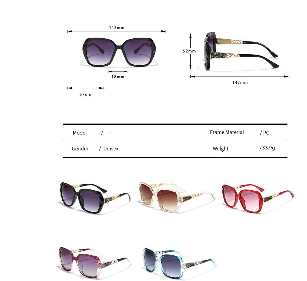 Designer Sunglasses For Women Oversized Sunglasses Pearl Classic Retro Sunglasses Luxury Polarized Goggle Pilot PC Frame Square UV400 Eyewear KP0261