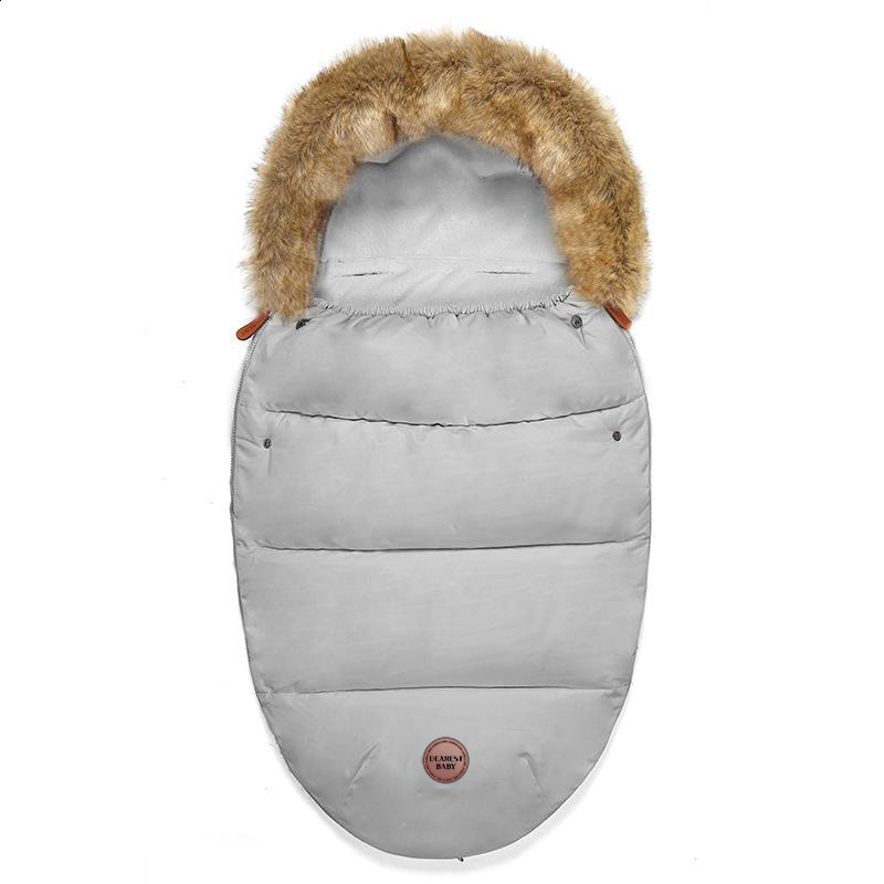 Newborn Anti-Kick Blanket Autumn Winter Stroller Warm Cold-Proof Baby Anti-Startle Thickened Baby Sleeping Bag 241225