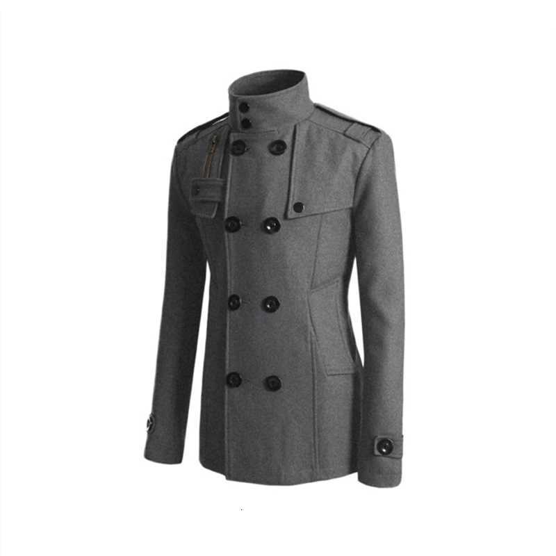 2025 Brand New Mens Jackets Wool Overcoat for Men Long Suit Woolen Windbreaker Men Coat Outer Wear Men Jacket Clothing XJ250809