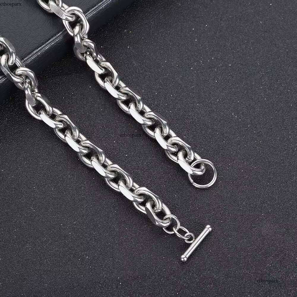 NUOYA Fashion Wholesale 9mm Stainless Steel Necklace for Men Gold Plated Chain Cuban Jewelry