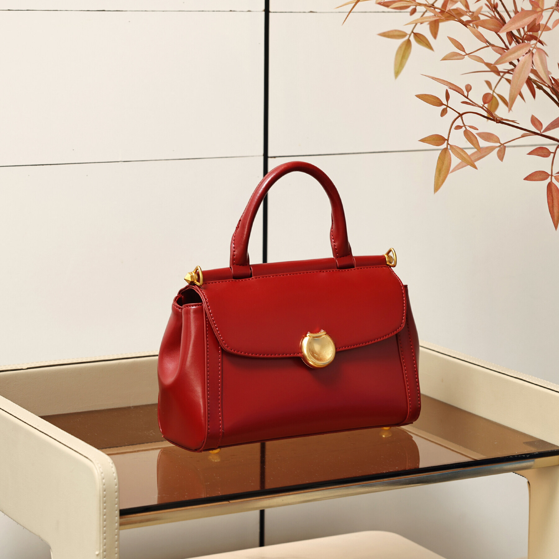 2025 Autumn New Women s Shoulder Bag Casual Handbag Women bag s Crossbody Bag Autumn women s New Designer Bag Minimalist Solid Color Light Luxury Styl