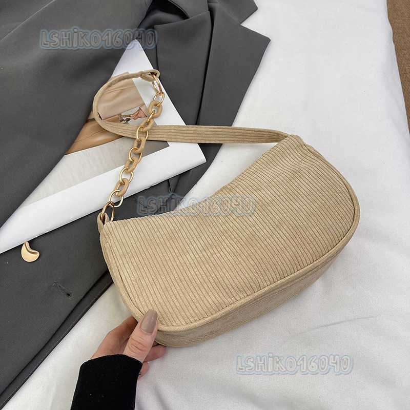 Spring Summer New Womens Underarm Bag Simple Fashion Niche Crossbody Moon Bag Elegant Shoulder Bag H250808