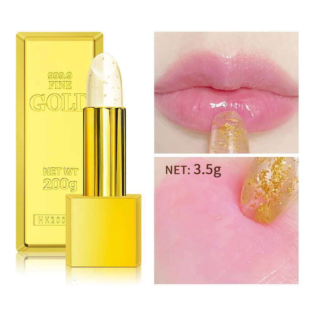 Color Changing Lipstick 2 in 1 Lip Blush Balm Gold Long Lasting Moisturizing Nourishing Lips Plumper Deep Hydration Care X250809
