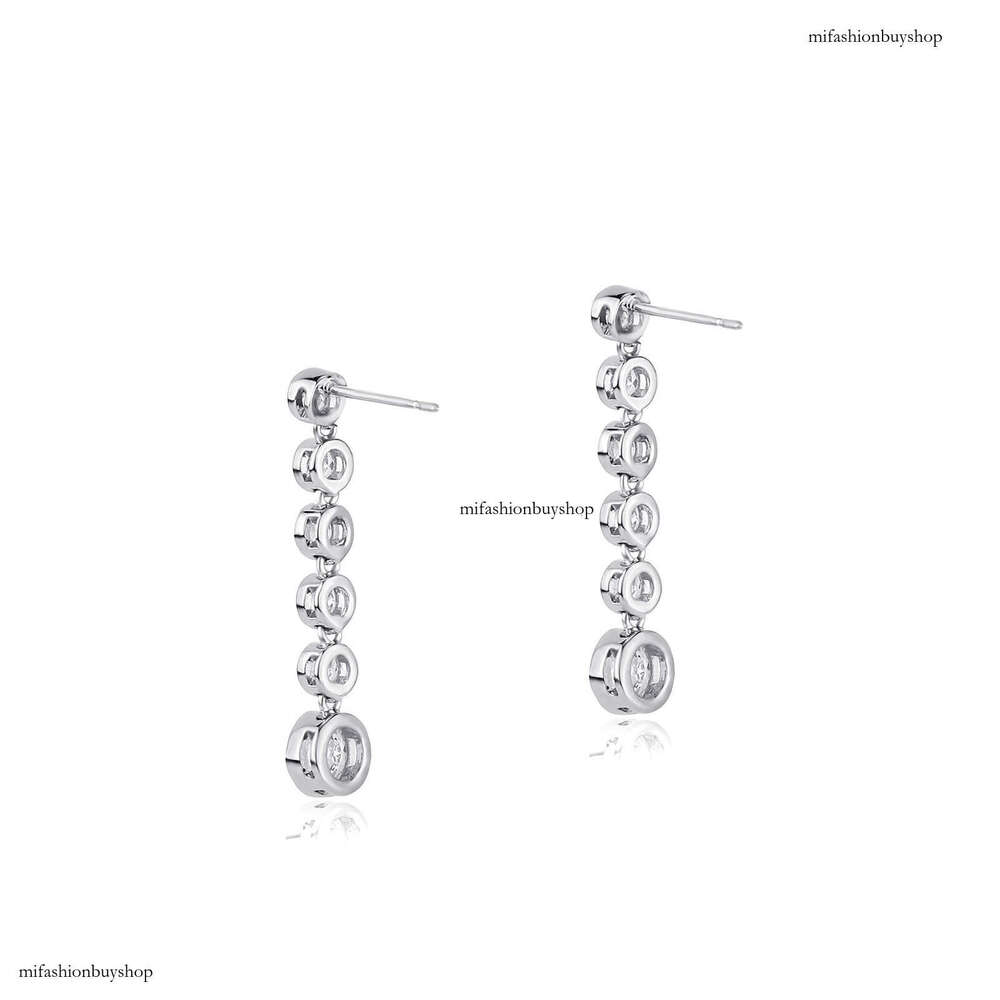 Round Tassel Spliced Water Drop Korean and Japanese Niche Design Versatile Stud INS Women's Trendy Earrings