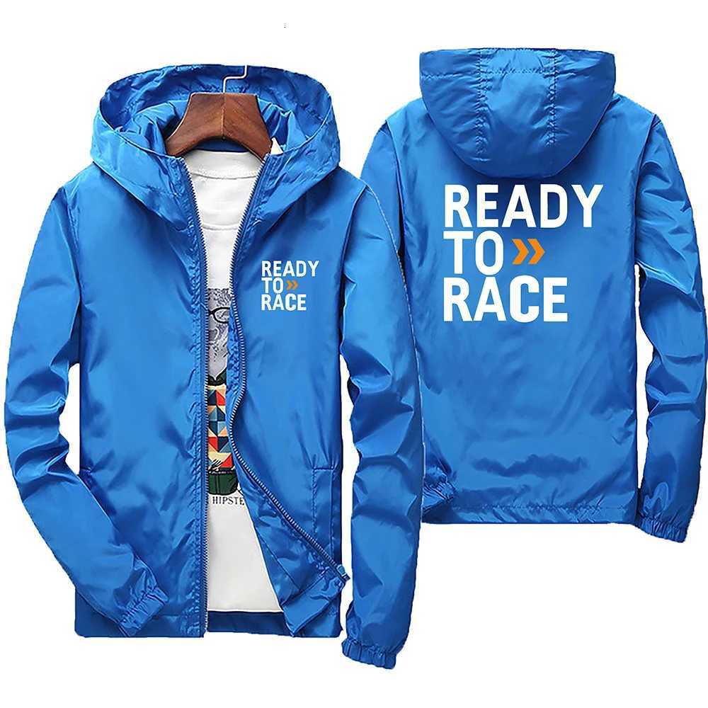 2026 Men Ready To Race Enduro Cross Motocross Bitumen Bike Life Windbreaker Jacket Hooded Coat Thin Hoodies Coat Pilot Clothing W250809