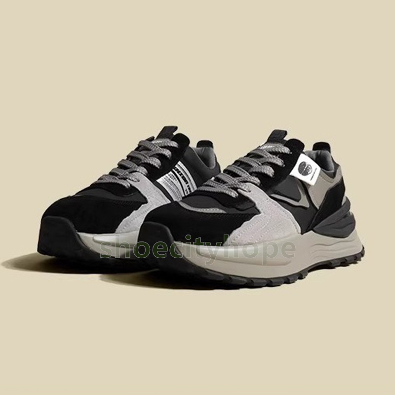 new retro sneakers running shoes lightweight trainers fashion colorblocked soft soled outdoor non-slip breathable mesh sneaker free shipping shoes