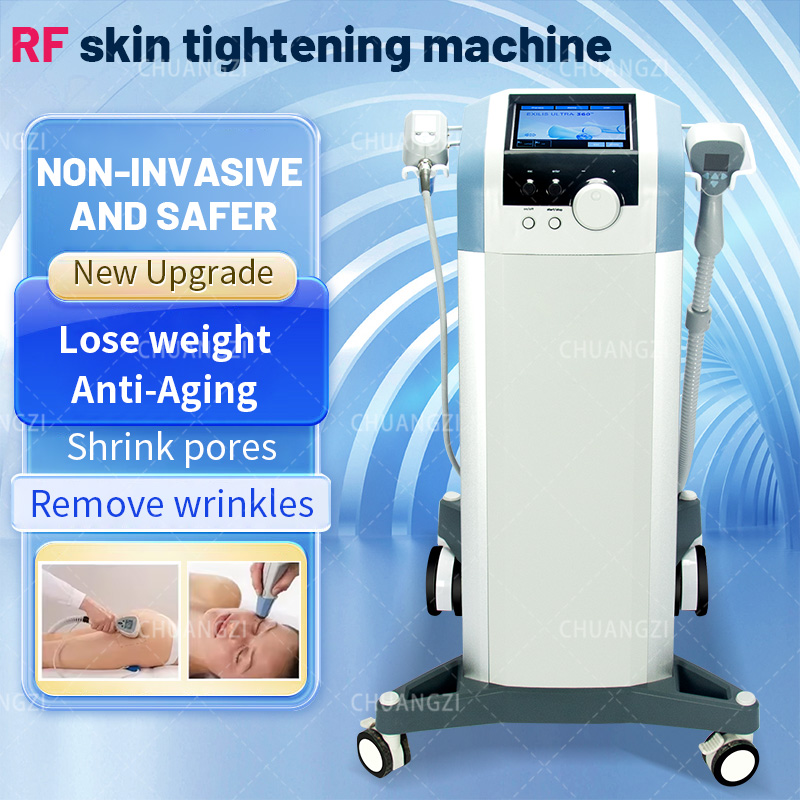RF Facial And Body Tightening Beauty Equipment For Slimming Skin Firmness Wrinkle Reduction And Collagen Boosting In Professional Spa Use