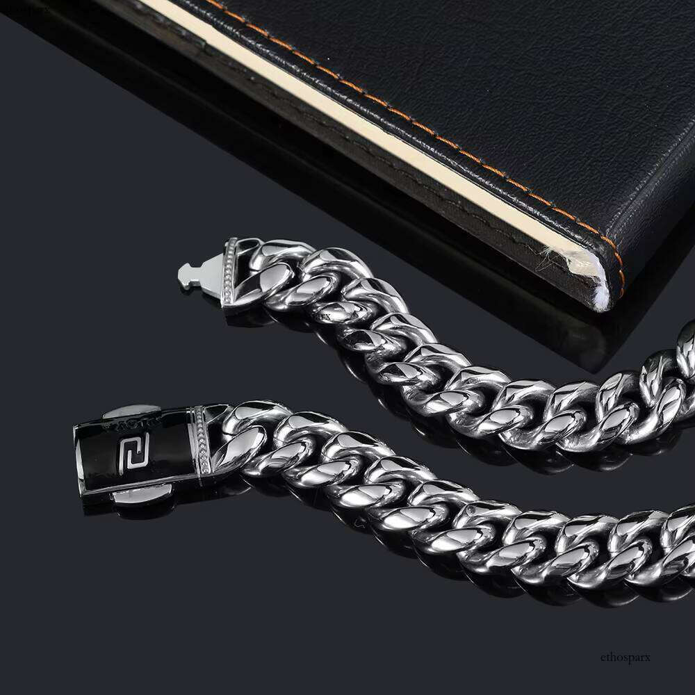 Nuoya Plated Jewelry Gold Custom Chains Necklace Stainless Steel Cuban Chain for Men