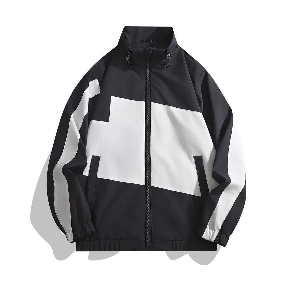 European and American Mens Jackets Mens Spring and Autumn Loose Suitable for Work Outdoor Cycling Gym Casual Jackets W250809