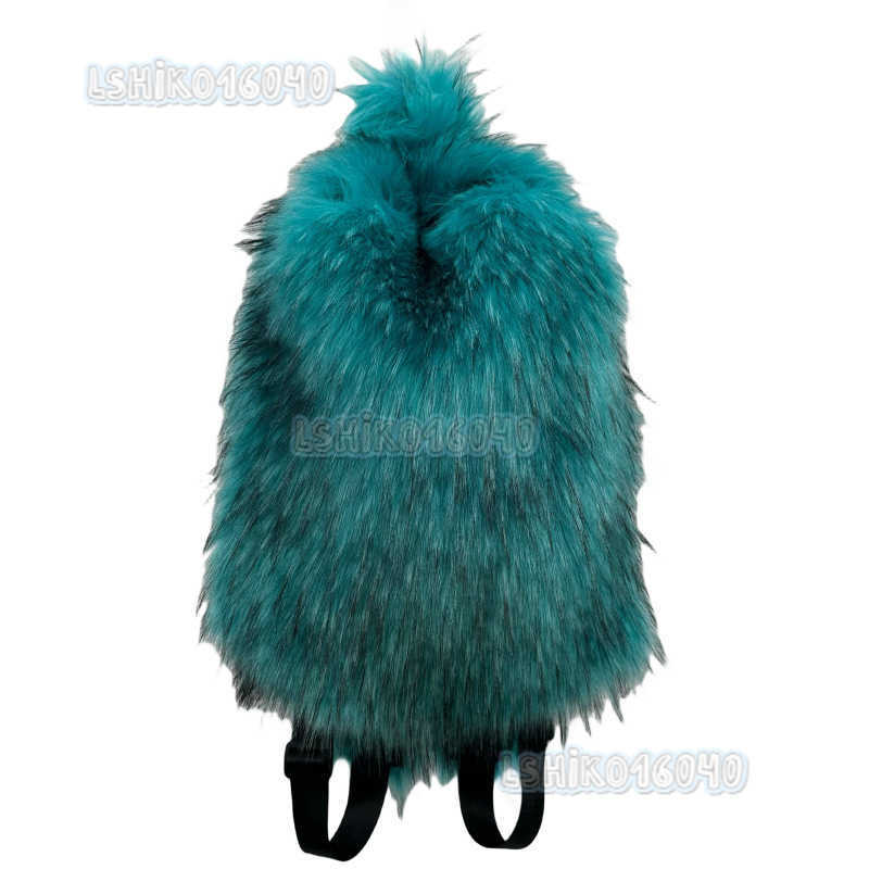 Backpack Fur Double-shoulder Bag for Women Y2k Fluffy Bag 2023 New Style Hot Girl Plush Backpack H250808