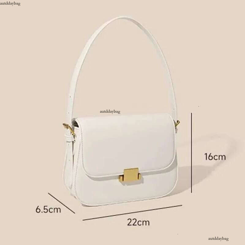 Formeki Women's Real Leather Concise Tofu Shoulder For Women Underarm Bag