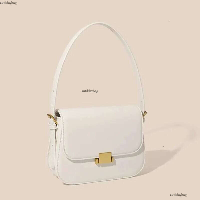 Formeki Women's Real Leather Concise Tofu Shoulder For Women Underarm Bag