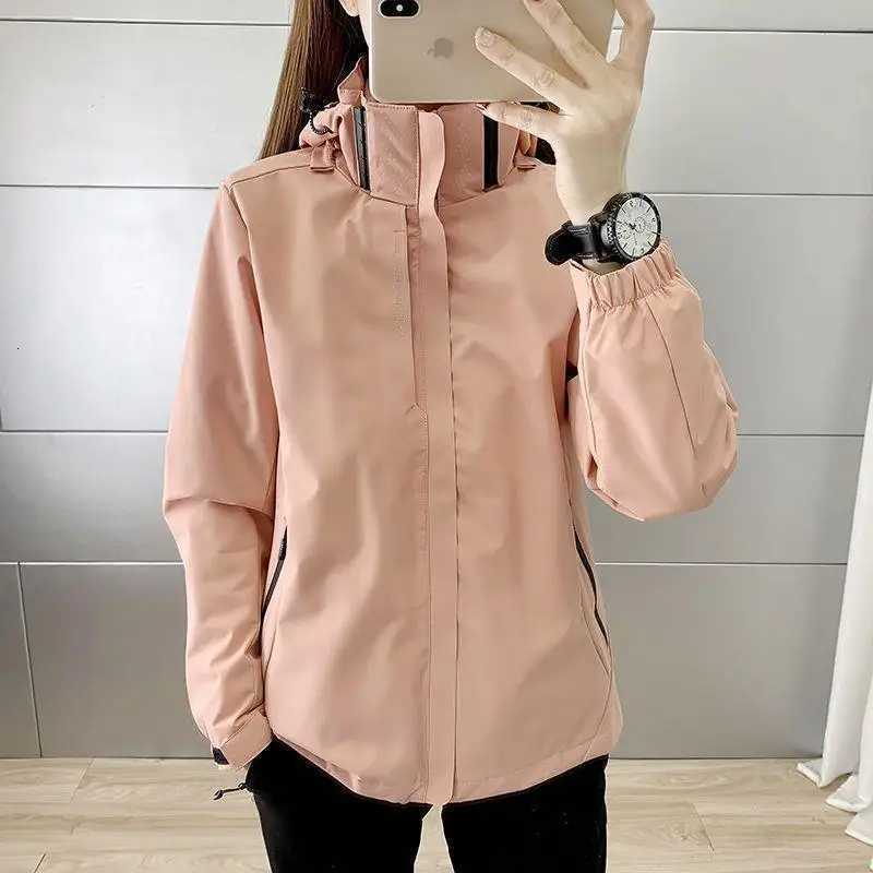 Outdoor Windproof Waterproof Mens Jacket Thin Spring Autumn Climbing Suit Single Layer Couples Coats Womens Long Sleeve W250809