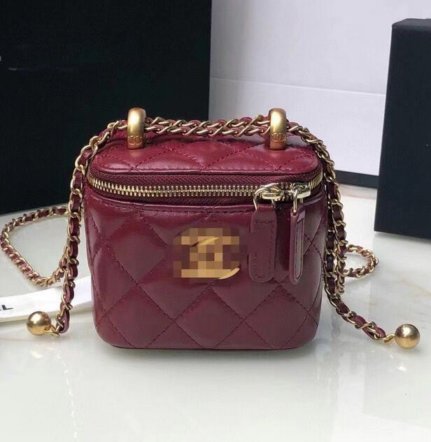 Shoulder Bags Women Crossbody Handbags Designer Luxury Mini Portable Box Cosmetic Lipstick Bag Sheepskin Black Ladies Fashion Small Purses,3 Colour