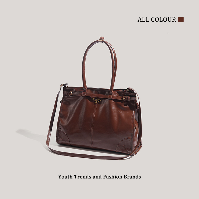 Large Capacity Tote Underarm 2025 New Fashion Single Shoulder Handbag Commuter Bag ddmymoon