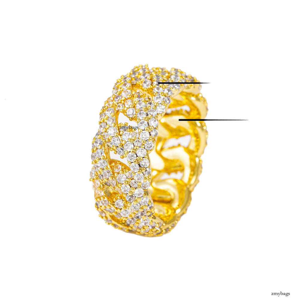 Ins Style Internet Celebrity Unisex Sterling Silver Zircon Ring Jewelry