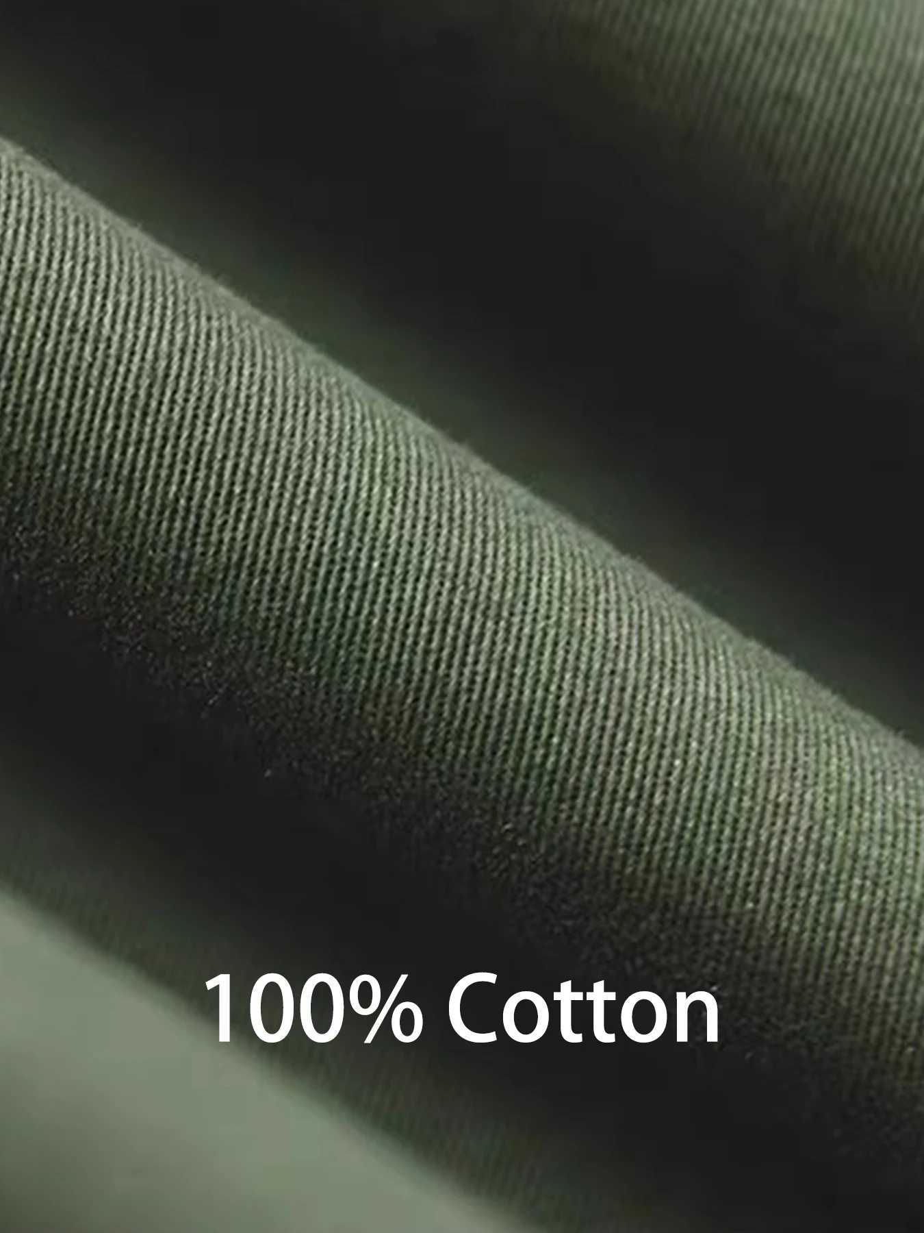 65 Field Jacket Mens Military Jacket Retro Multi Pocket Collar Zipper Jacket 00% Cotton W250809