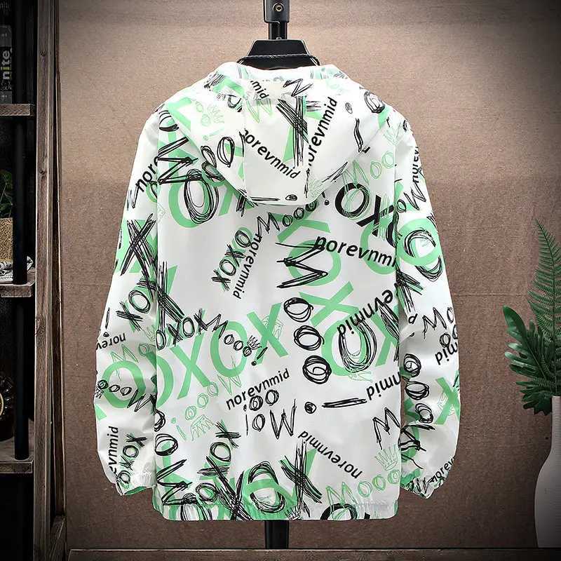 2024 Mens Summer New Hooded Sunscreen Casual Long-sleeved Jacket Outdoor Lightweight Jacket Coat Men Fishing Swim Shirt W250809