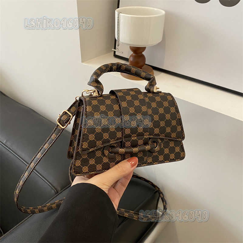 2024 New Style Niche Texture Handbag for Women Fashionable Versatile Shoulder Crossbody Underarm Trendy Bag H250808