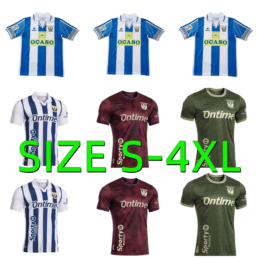 25 26 Leganes RABA Mens Soccer Jerseys 1998 1999 2000 retro CRUZ MIGUEL HALLER DIEGO MUNIR J. POROZO TAPIA OSCAR CISSE DARKO Home AWAY 2025 2026 Football Shirt Uniforms