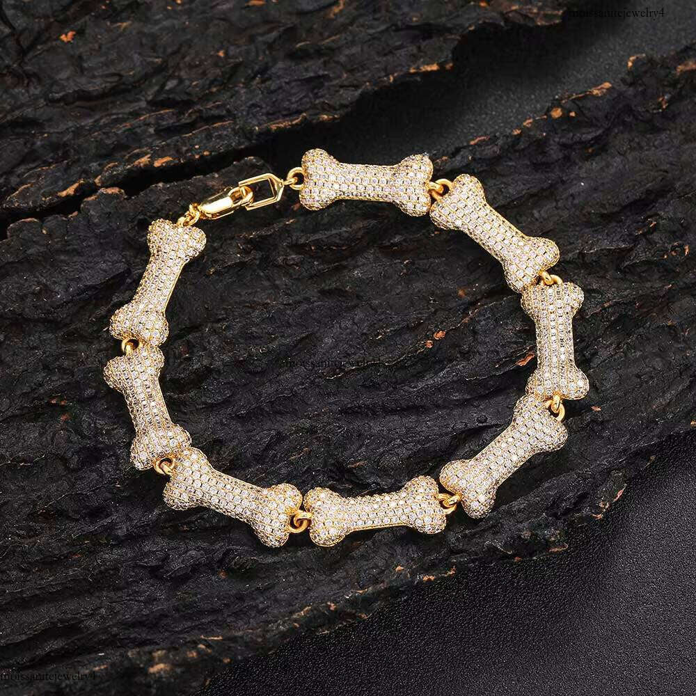 Fashion 10mm Width Brass Hotsale Micro Zircon Paved Bling Thin Sier Cuban Bracelet for Women
